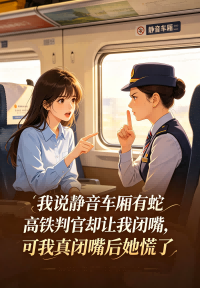 我说静音车厢有蛇高铁判官却让我闭嘴,可我真闭嘴后她慌了