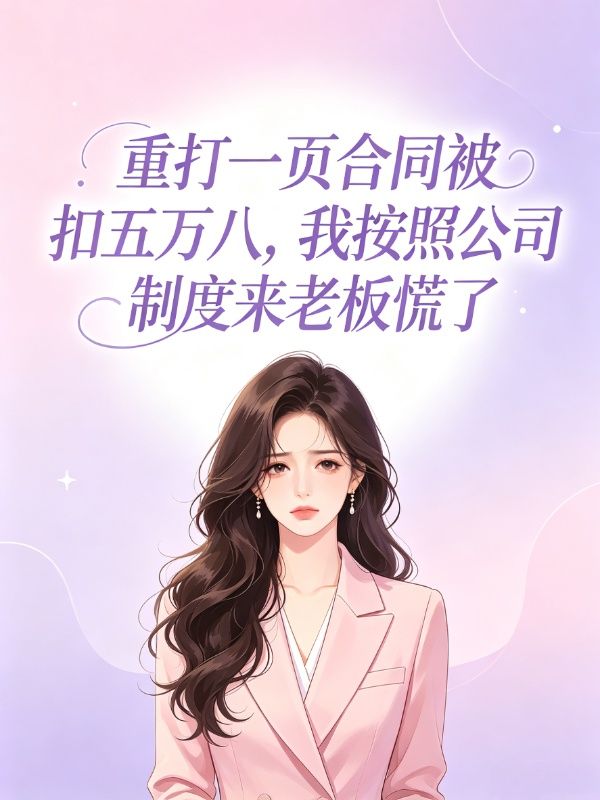 重打一页合同被扣五万八，我按照公司制度来老板慌了