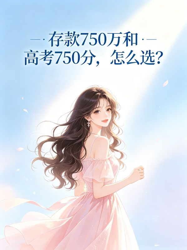存款750万和高考750分，怎么选？