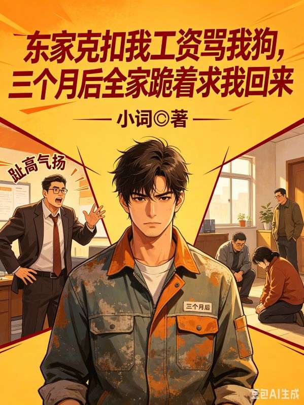 东家克扣我工资骂我狗,三个月后全家跪着求我回来
