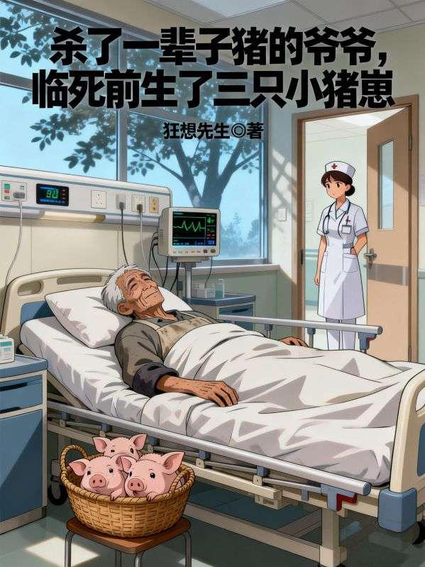 杀了一辈子猪的爷爷,临死前生了三只小猪崽