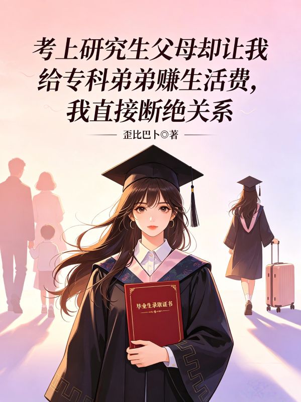 考上研究生父母却让我给专科弟弟赚生活费，我直接断绝关系