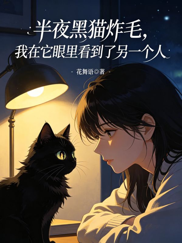 半夜黑猫炸毛,我在它眼里看到了另一个人