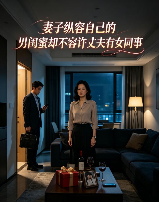 妻子纵容自己的男闺蜜却不容许丈夫有女同事