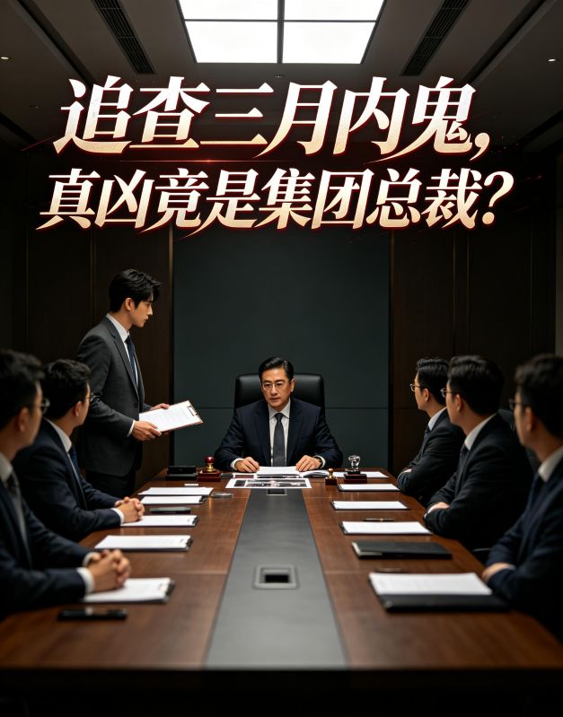 追查三月内鬼,真凶竟是集团总裁?