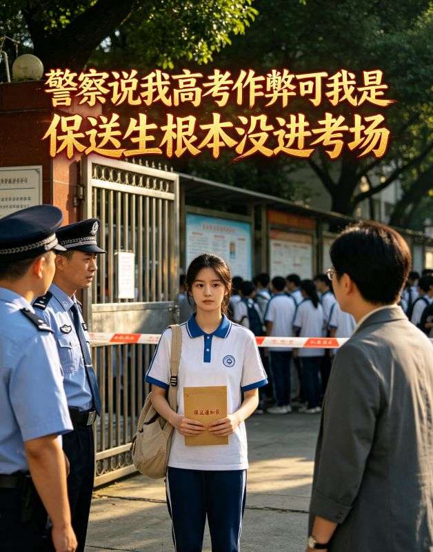 警察说我高考作弊可我是保送生根本没进考场