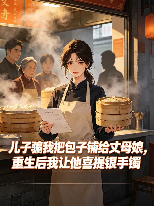 儿子骗我把包子铺给丈母娘,重生后我让他喜提银手镯