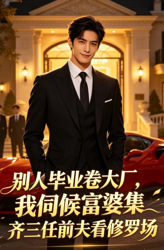 别人毕业卷大厂,我伺候富婆集齐三任前夫看修罗场