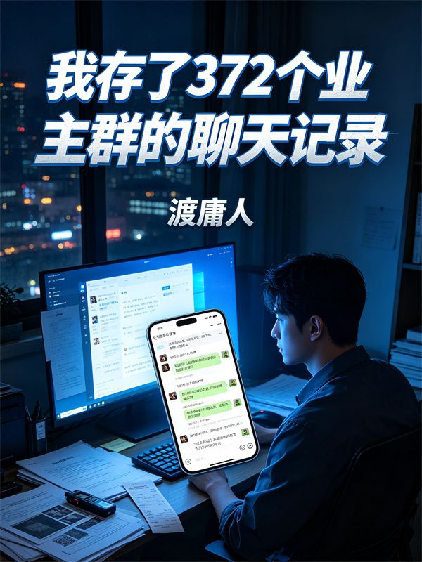 我存了372个业主群的聊天记录