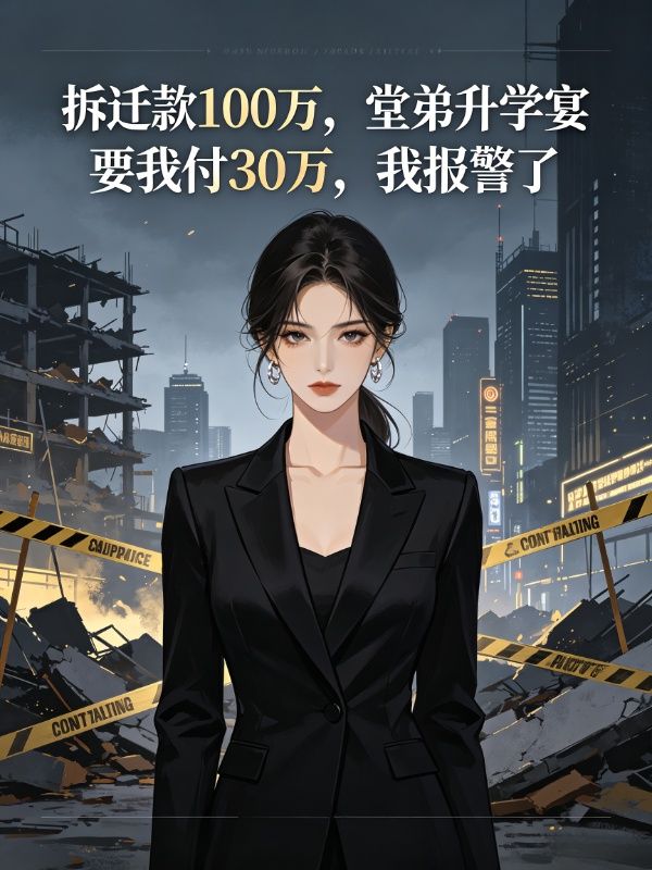 拆迁款100万，堂弟升学宴要我付30万，我报警了