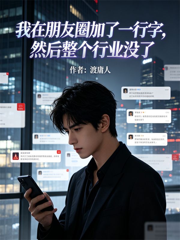 我在朋友圈加了一行字,然后整个行业没了