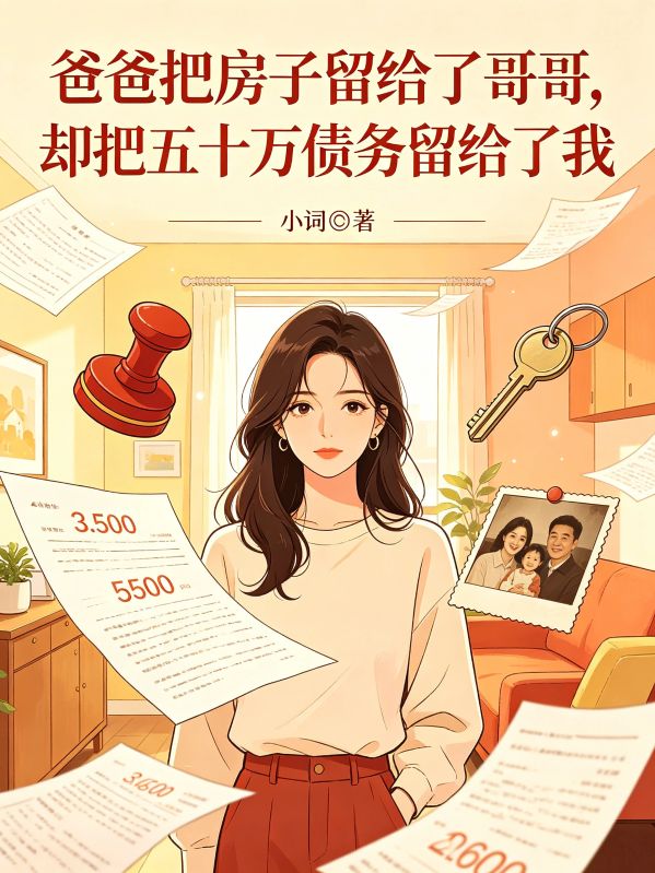爸爸把房子留给了哥哥,却把五十万债务留给了我