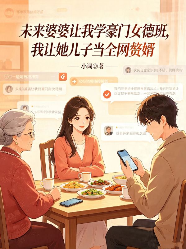 未来婆婆让我学豪门女德班,我让她儿子当全网赘婿