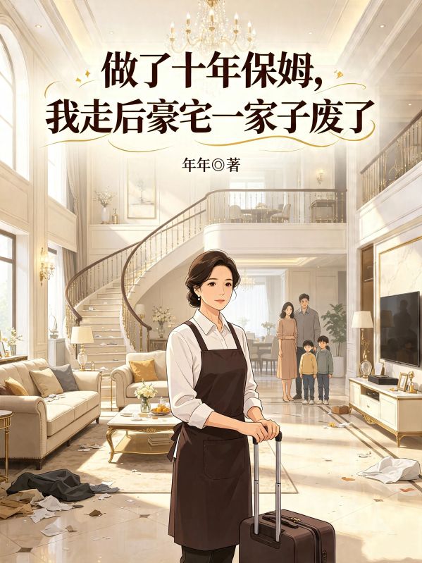 做了十年保姆,我走后豪宅一家子废了