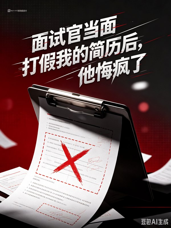 面试官当面打假我的简历后，他悔疯了