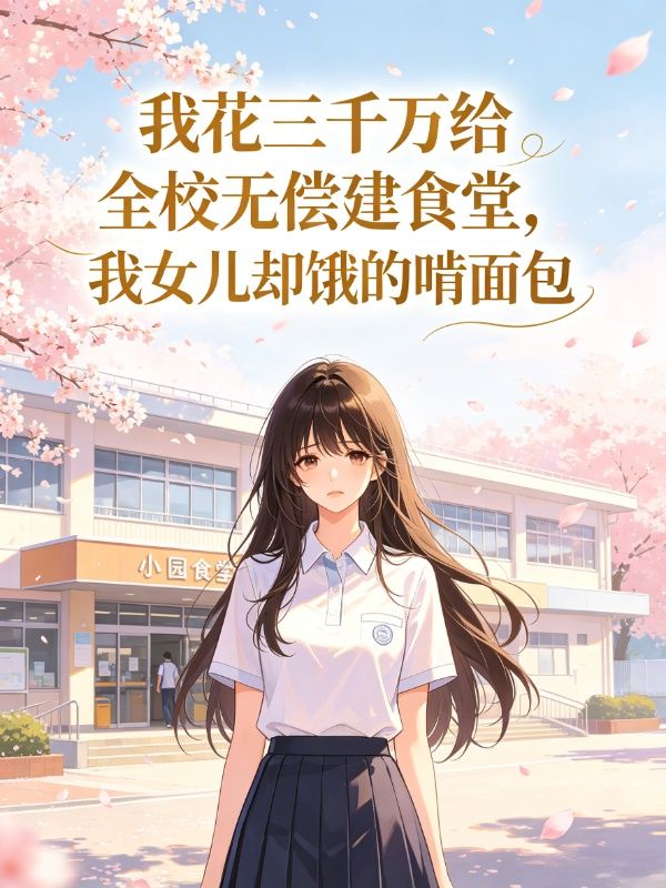 我花三千万给全校无偿建食堂,我女儿却饿的啃面包