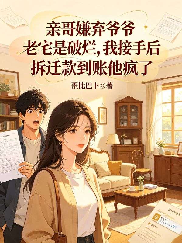 亲哥嫌弃爷爷老宅是破烂,我接手后拆迁款到账他疯了