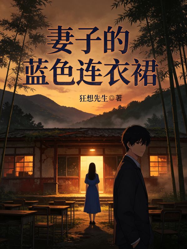 妻子的蓝色连衣裙