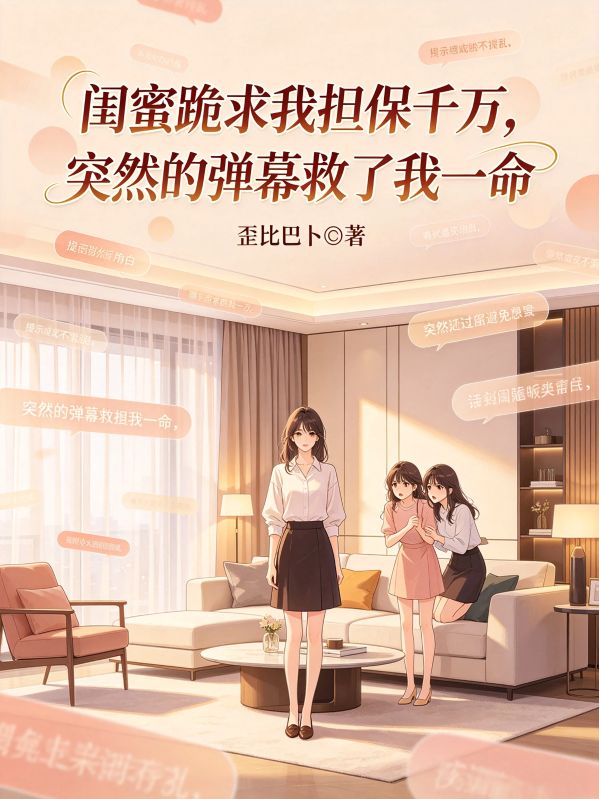 闺蜜跪求我担保千万,突然的弹幕救了我一命