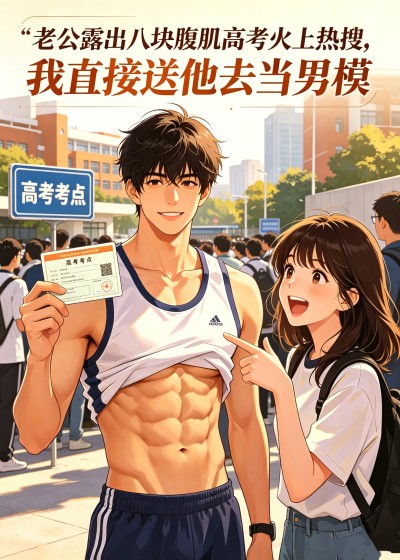 老公露出八块腹肌高考火上热搜，我直接送他去当男模