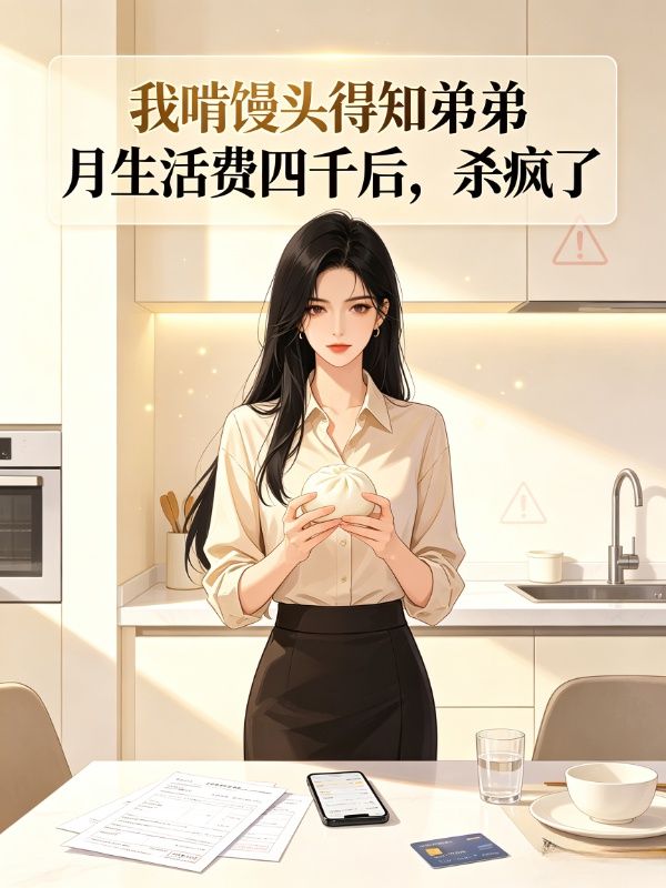 我啃馒头得知弟弟月生活费四千后，杀疯了