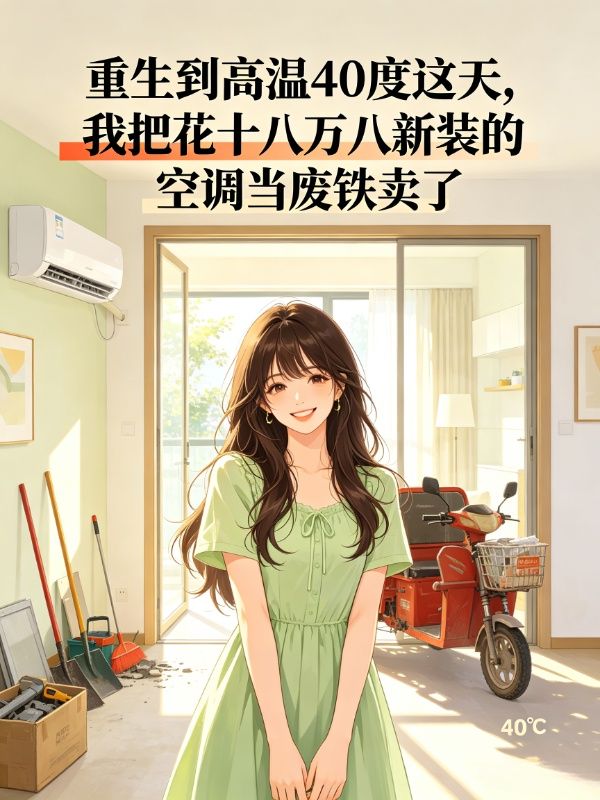 重生到高温40度这天,我把花十八万八新装的空调当废铁卖了