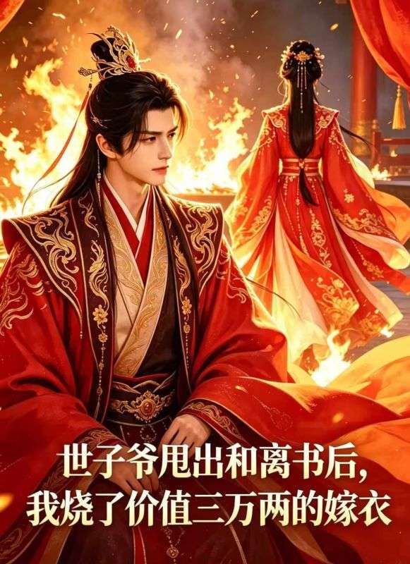 世子爷甩出和离书后,我烧了价值三万两的嫁衣