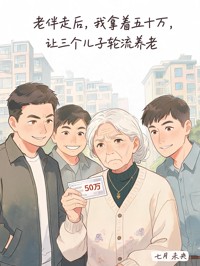 老伴走后,我拿着五十万,让三个儿子轮流养老