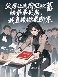 父母让我掏空积蓄给弟弟买房,我直接掀桌断亲