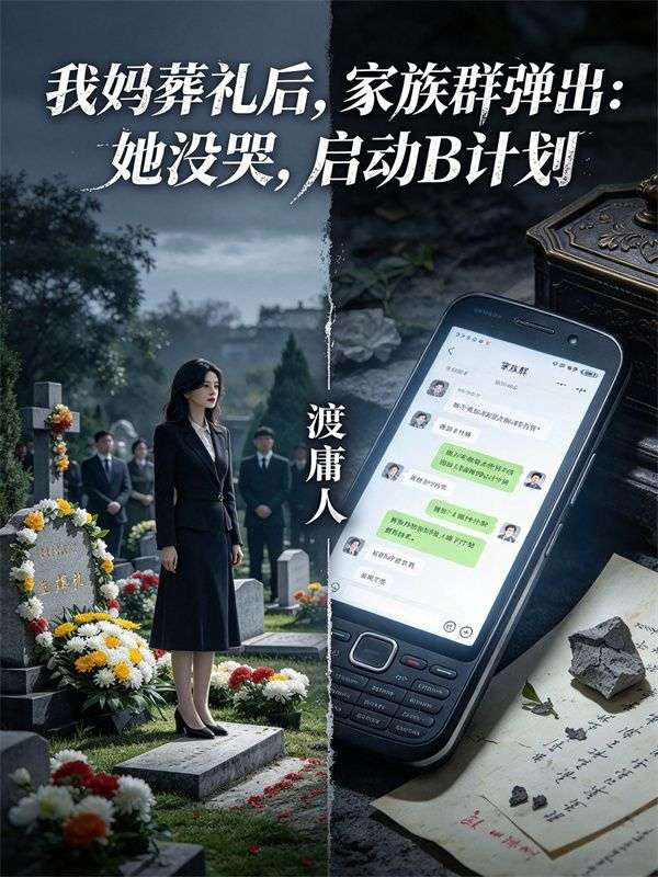 我妈葬礼后,家族群弹出:她没哭,启动B计划