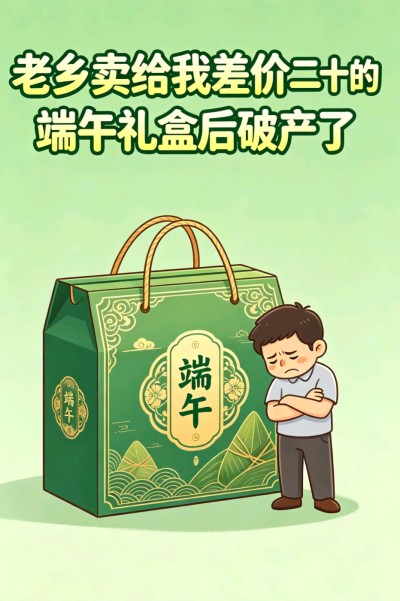 老乡卖给我差价二十的端午礼盒后破产了