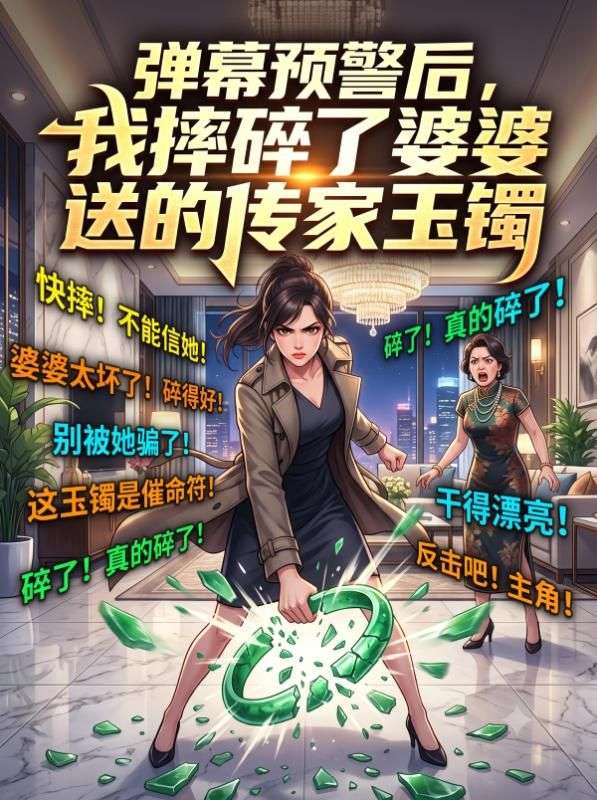 弹幕预警后,我摔碎了婆婆送的传家玉镯