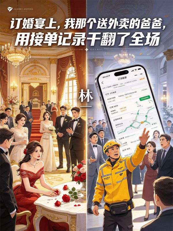 订婚宴上，我那个送外卖的爸爸，用接单记录干翻了全场