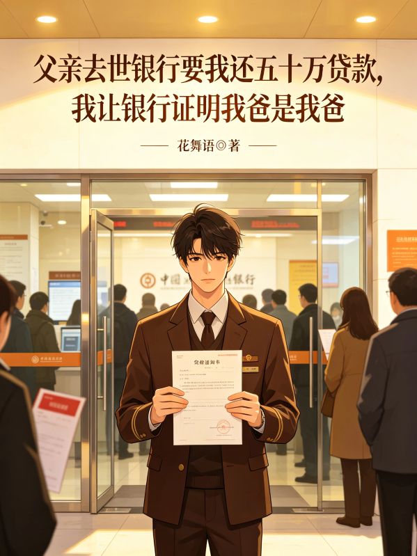 父亲去世银行要我还五十万贷款,我让银行证明我爸是我爸