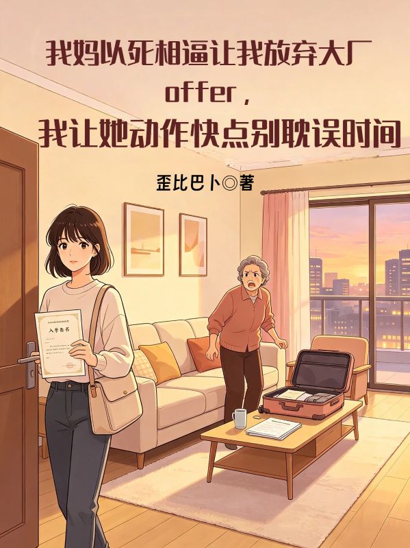 我妈以死相逼让我放弃大厂offer,我让她动作快点别耽误时间