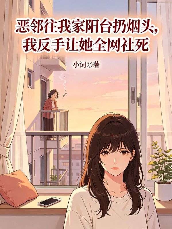 恶邻往我家阳台扔烟头,我反手让她全网社死