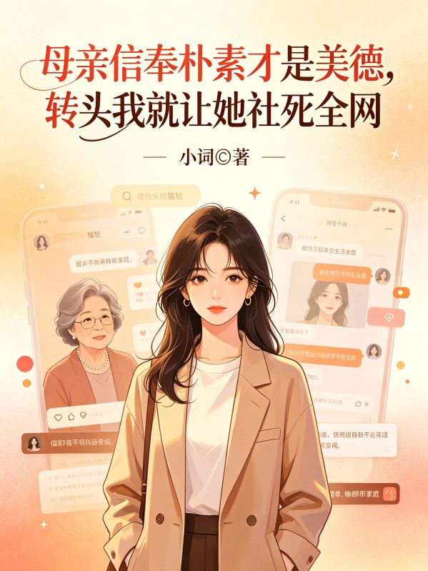 母亲信奉朴素才是美德,转头我就让她社死全网