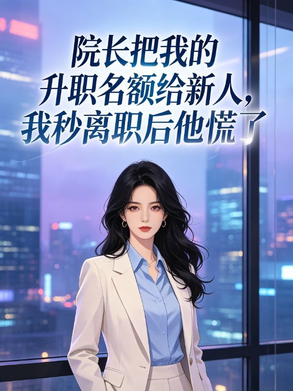 院长把我的升职名额给新人,我秒离职后他慌了