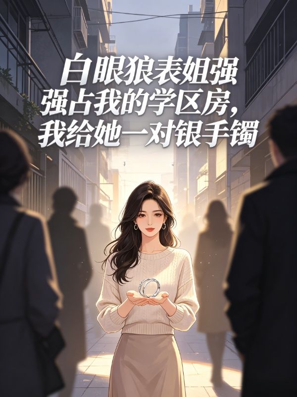 白眼狼表姐强占我的学区房,我给她一对银手镯