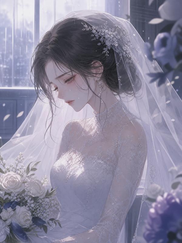 婚纱落雨，余生向晴