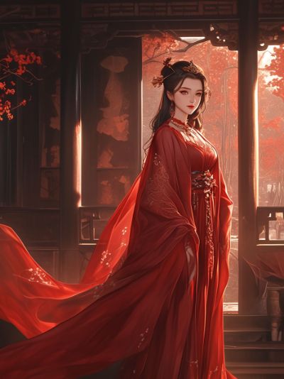 红妆不换嫁,漠北风雪归