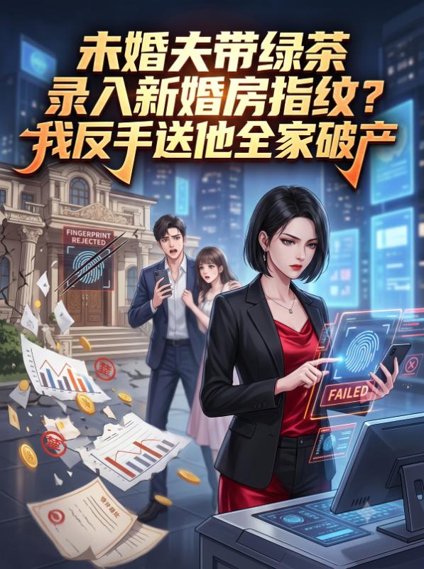 未婚夫带绿茶录入新婚房指纹?我反手送他全家破产