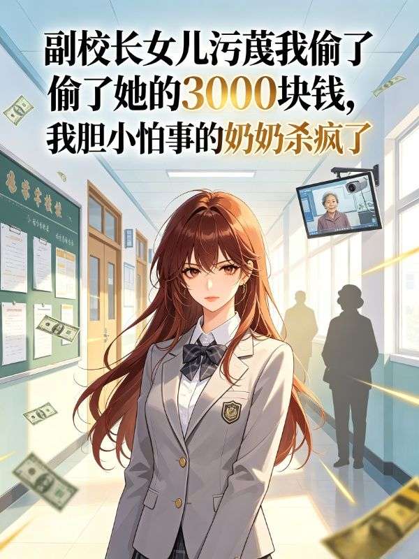 副校长女儿污蔑我偷了她的3000块钱,我胆小怕事的奶奶杀疯了