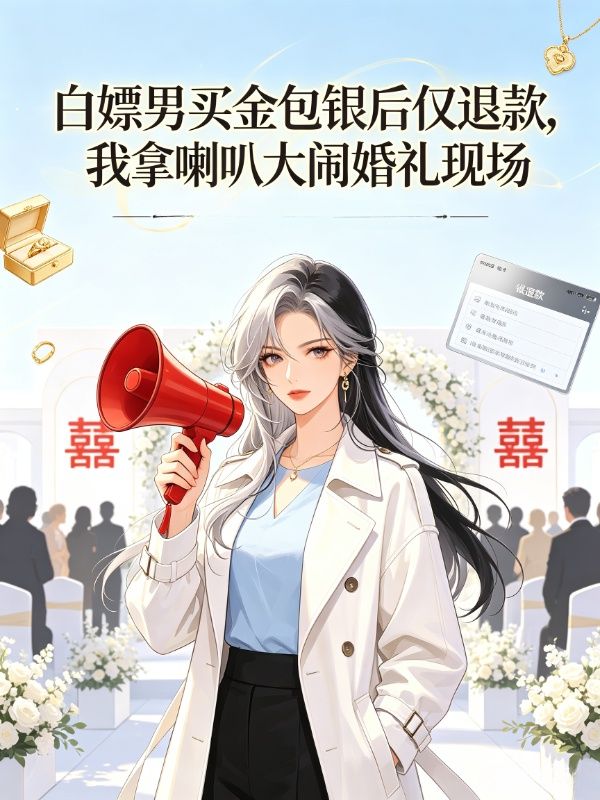 白嫖男买金包银后仅退款,我拿喇叭大闹婚礼现场