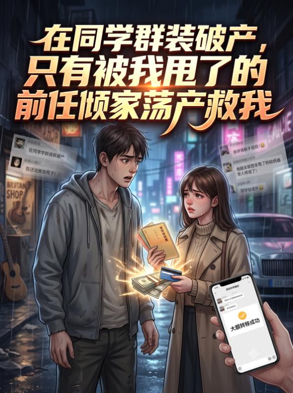 在同学群装破产，只有被我甩了的前任倾家荡产救我