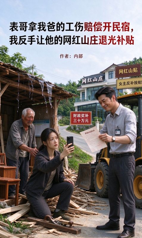 表哥拿我爸的工伤赔偿开民宿,我反手让他的网红山庄退光补贴