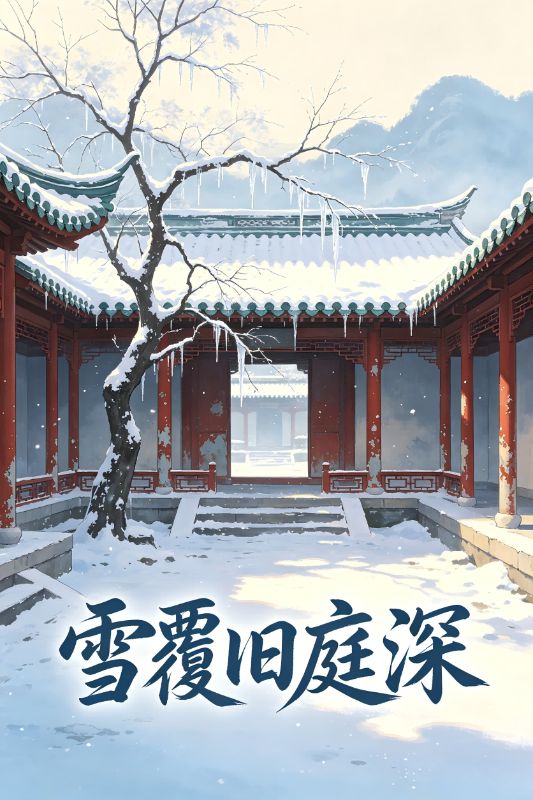 雪覆旧庭深