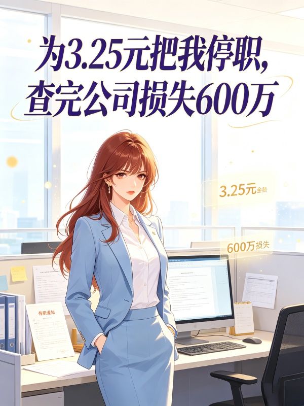 为3.25元把我停职,查完公司损失600万