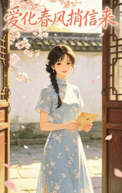爱化春风捎信来