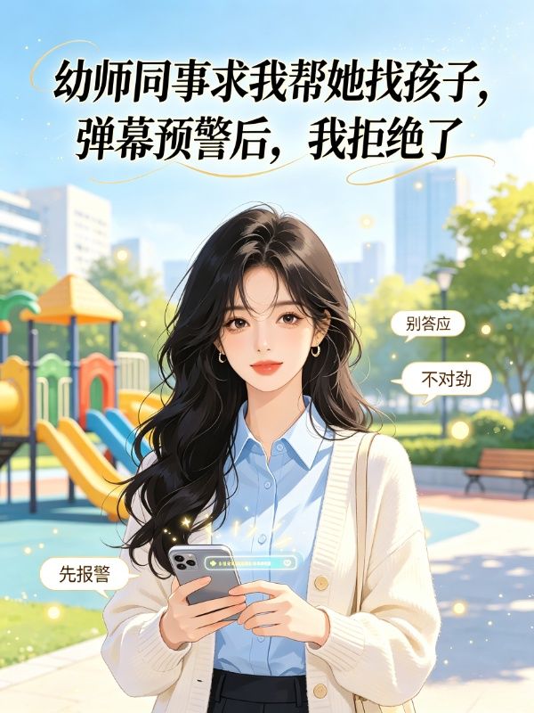 幼师同事求我帮她找孩子,弹幕预警后,我拒绝了